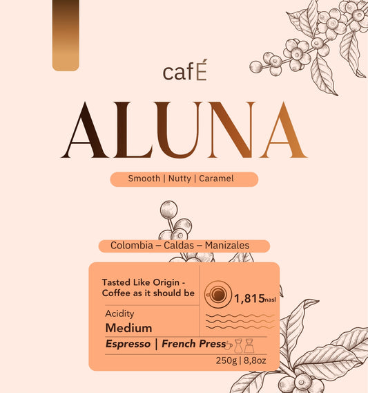 Coffee with notes of caramel and nuts
Versatile premium coffee for espresso and filter