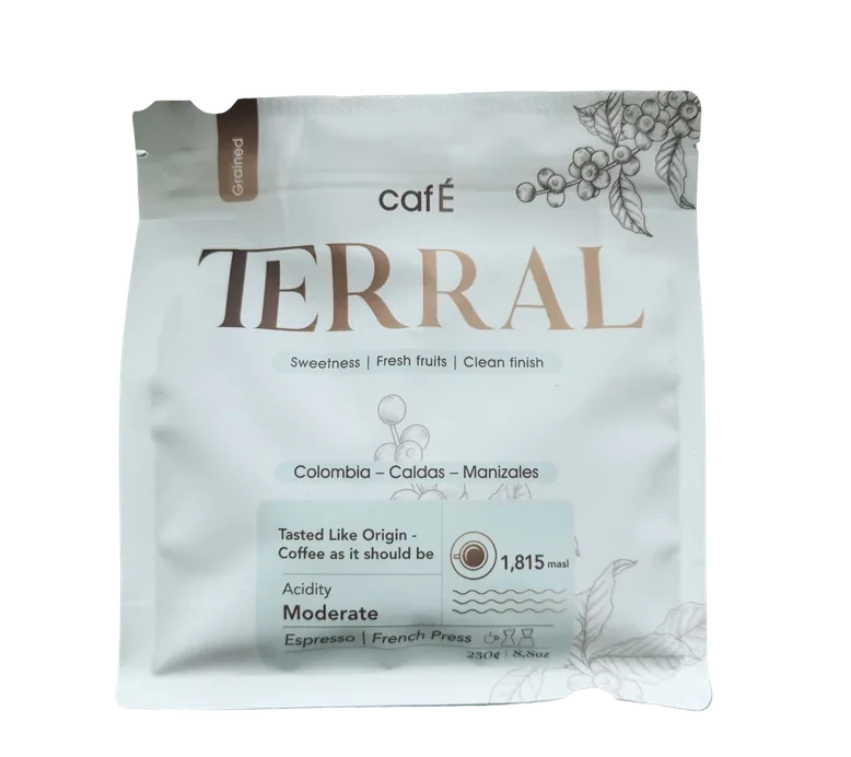 TERRAL – Balanced specialty coffee with notes of red fruits and chocolate