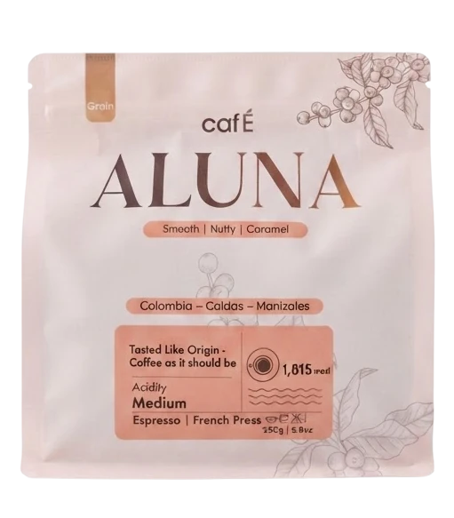
Coffee with notes of caramel and nuts

Versatile premium coffee for espresso and filter