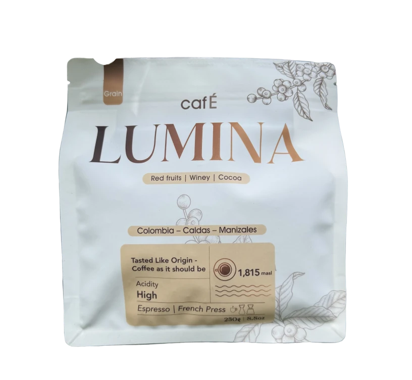 LUMINA – Specialty floral coffee with citrus notes and bright acidity